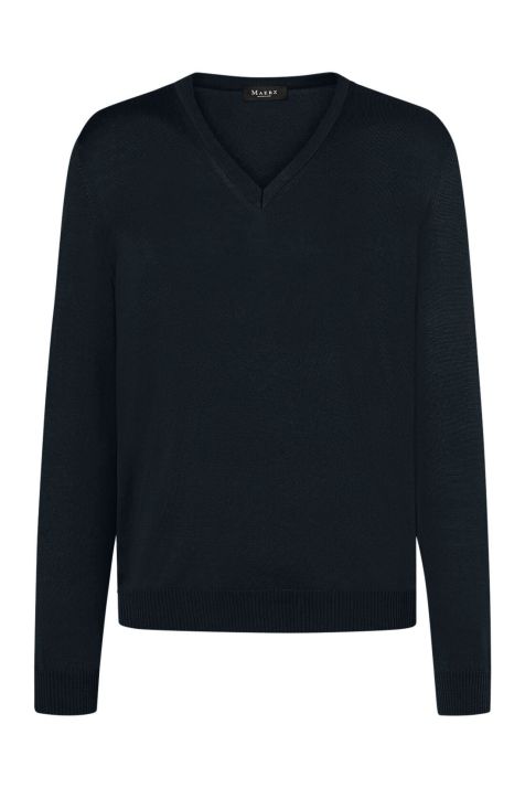 Maglia Uomo Maerz Collo v Classic 100% lana