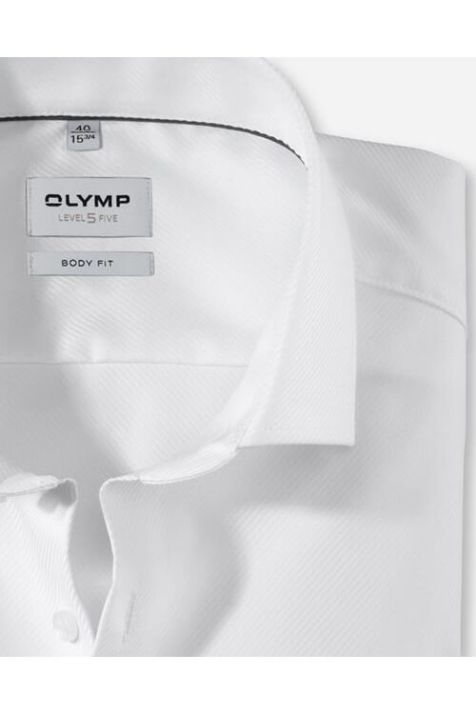 Camicia Uomo Olymp Regular Tinta unita collo Francese Manica lunga