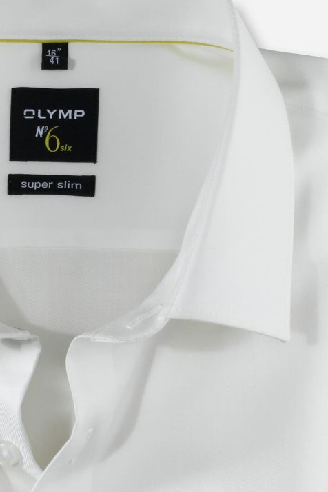Camicia Uomo Olymp Slim Tinta unita collo Italiano Manica lunga