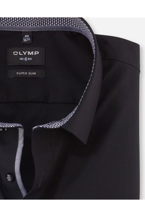 Camicia Uomo Olymp Slim Tinta unita Manica lunga