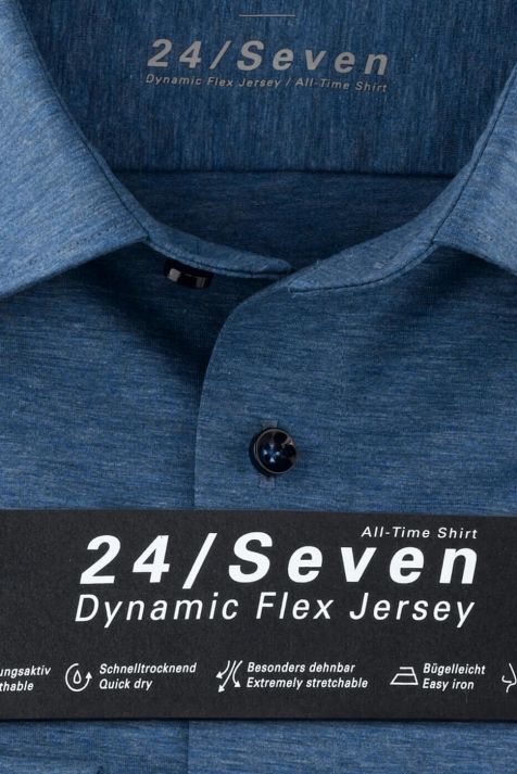 Camicia Uomo Olymp Classic Tinta unita collo Italiano Manica lunga