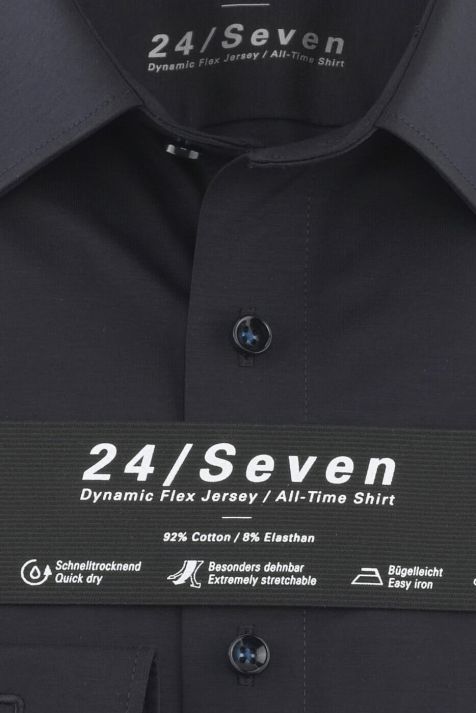 Camicia Uomo Olymp Classic Tinta unita collo Italiano Manica lunga