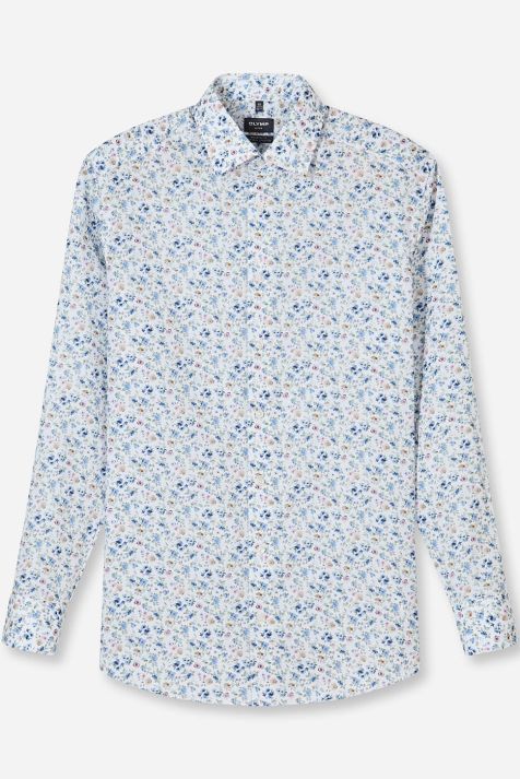 Camicia Uomo Olymp Classic Fantasia collo Francese Manica lunga