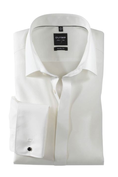 Camicia Uomo Olymp Regular Tinta unita collo Italiano Manica lunga