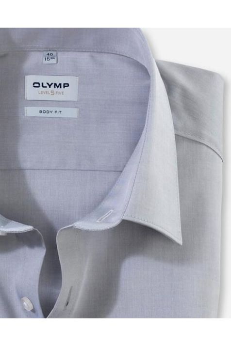 Camicia Uomo Olymp Regular Tinta unita collo Francese Manica lunga