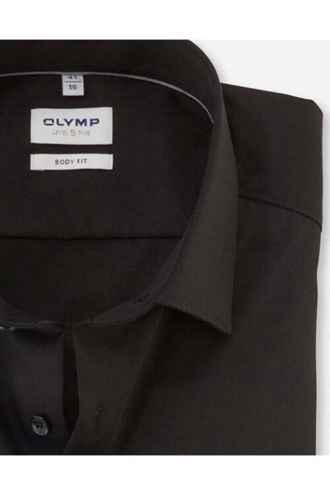 Camicia Uomo Olymp Regular Tinta unita collo Francese Manica lunga