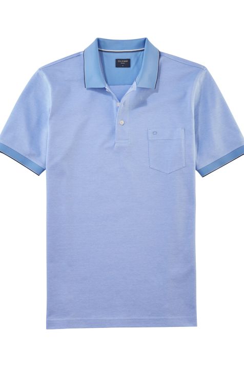 Polo Uomo Olymp Regular Tinta unita Manica corta