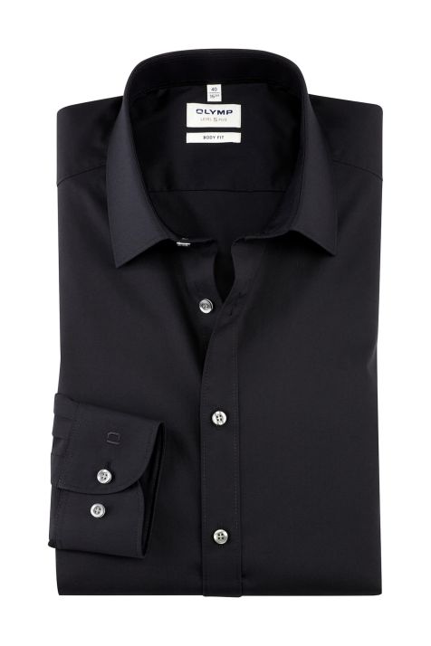 Camicia Uomo Olymp Regular Tinta unita collo Francese Manica lunga