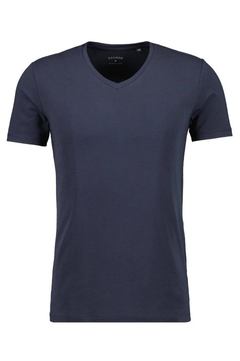 T-shirt Ragman Regular Manica corta