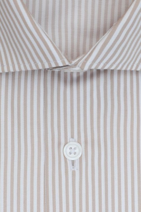 Camicia Uomo Seidensticker Slim Righe collo Italiano Manica lunga