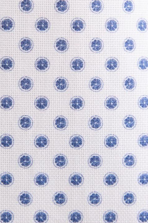 Camicia Uomo Seidensticker Regular Fantasia collo Italiano Manica lunga