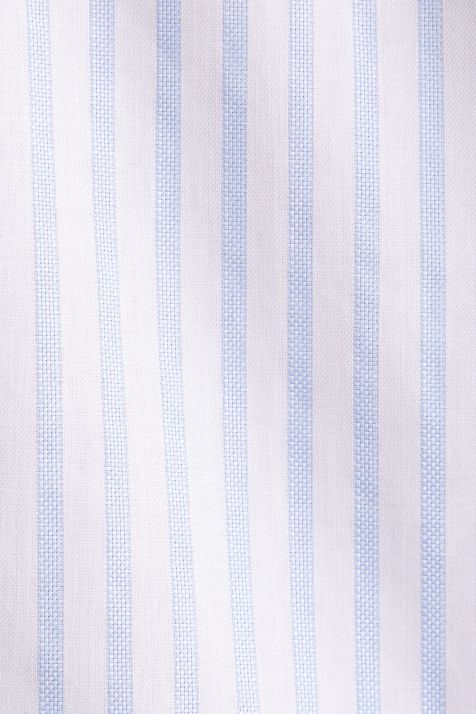 Camicia Uomo Seidensticker Slim No Stiro Righe collo Italiano Manica lunga