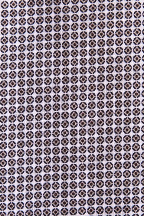 Camicia Uomo Seidensticker Regular Fantasia collo Italiano Manica corta