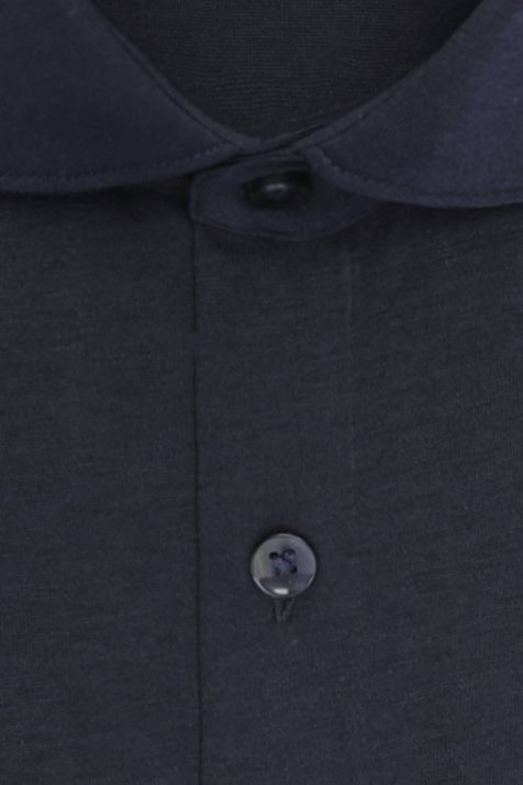 Camicia Uomo Seidensticker Regular Tinta unita collo Italiano Manica lunga
