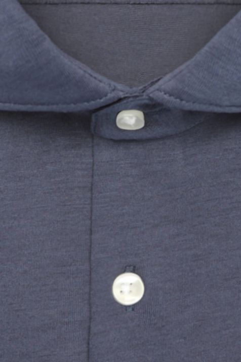Camicia Uomo Seidensticker Regular Tinta unita collo Italiano Manica lunga
