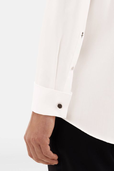 Camicia Uomo Seidensticker Regular Tinta unita collo Italiano Manica lunga