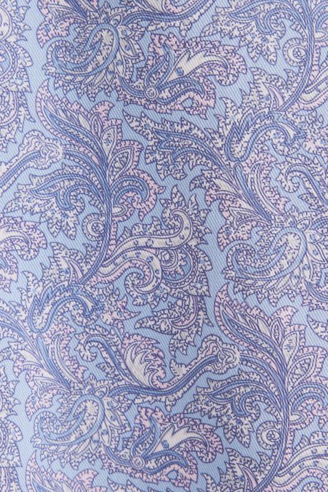 Camicia Uomo Seidensticker Slim Fantasia collo Italiano Manica lunga