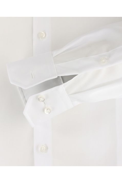 Camicia Uomo Venti Regular No Stiro Tinta unita collo Francese Manica lunga