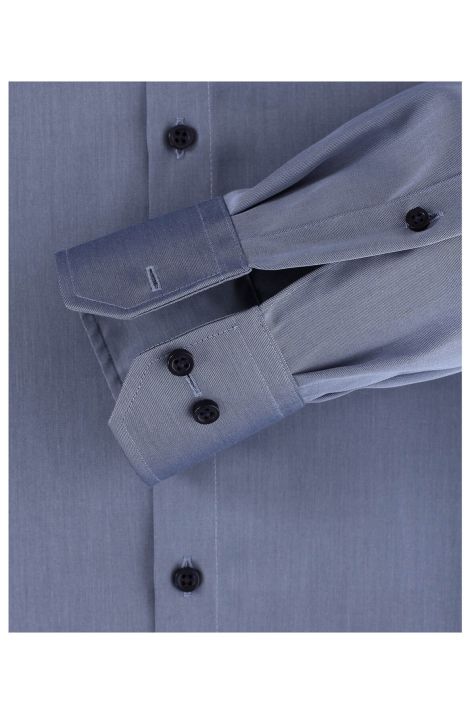 Camicia Uomo Venti Regular No Stiro Tinta unita collo Francese Manica lunga