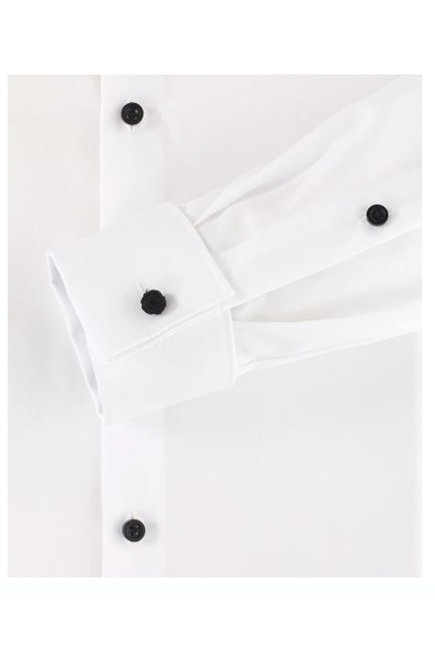Camicia Uomo Venti Regular No Stiro Tinta unita collo Francese Manica lunga