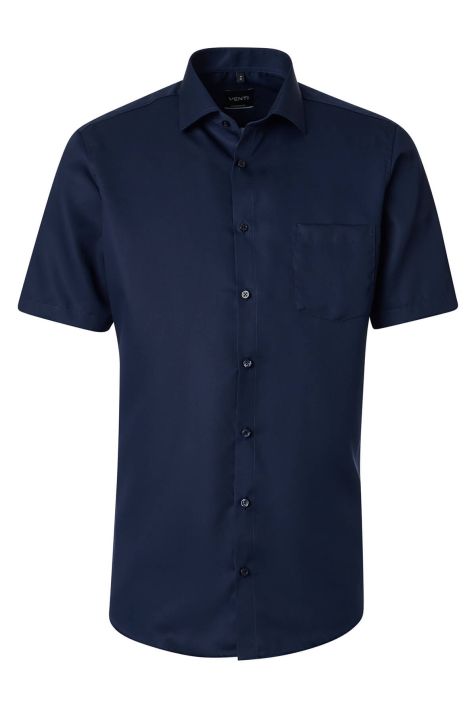 Camicia Uomo Venti Comfort Tinta unita collo Italiano Manica corta