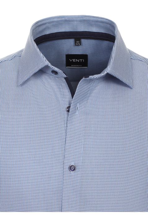 Camicia Uomo Venti Regular Tinta unita collo Italiano Manica lunga