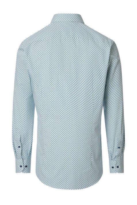Camicia Uomo Venti Comfort Fantasia collo Italiano Manica lunga