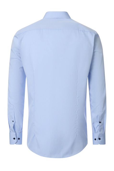 Camicia Uomo Venti Comfort Tinta unita collo Italiano Manica lunga