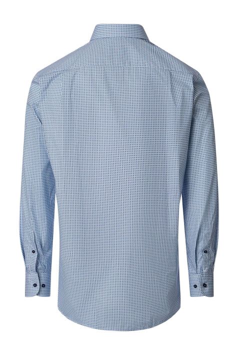 Camicia Uomo Venti Comfort Fantasia collo Italiano Manica lunga