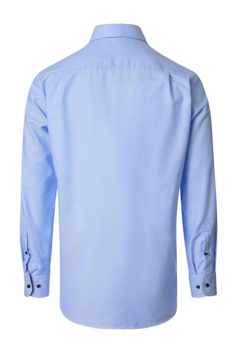 Camicia Uomo Venti Comfort Tinta unita collo Italiano Manica lunga