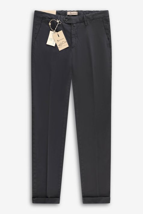 Pantalone Uomo B-Settecento Chino Slim Tinta unita 97% cotone 3% elastan
