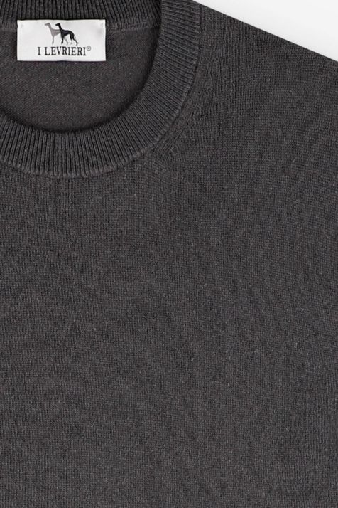 Maglia Uomo I Levrieri Girocollo Regular Tinta unita 40% lana  30%vi 20%pa10%cashmere