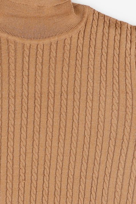 Maglia Uomo Xagon Collo alto Regular Micro disegno 50% lana merino 50% acrilico