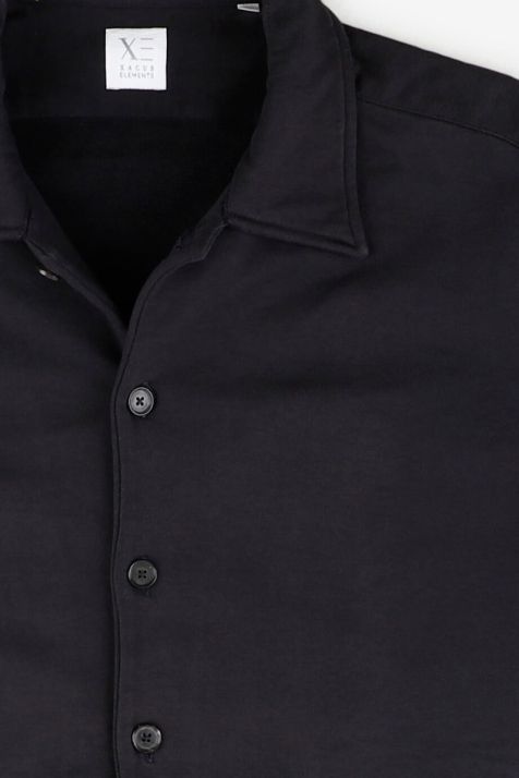 Camicia Uomo Xacus Regular Tinta unita 92% polyester 8% elestan collo Italiano Manica lunga