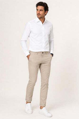 Camicia no stiro Ingram Regular INGRAM-68909-INMED-IRN-ML-XT-01-B