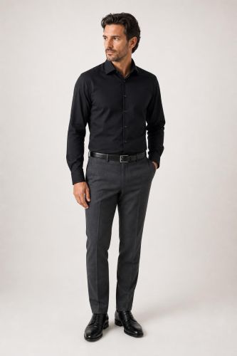 Camicia no stiro Ingram Regular INGRAM-68909-INMED-IRN-ML-XT-07-AI2025