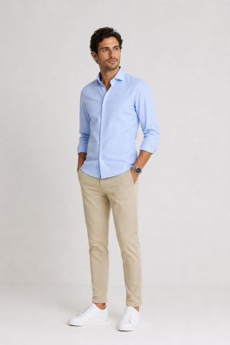 Camicia no stiro Ingram Slim INGRAM-68909-SLIM-IRN-ML-XT-02-PE26