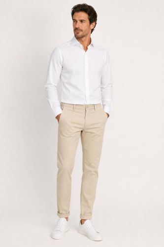 Camicia no stiro Ingram Regular INGRAM-68910-INMED-IRN-ML-XT-01