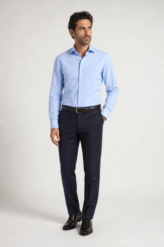 Camicia no stiro Ingram Regular INGRAM-68910-INMED-IRN-ML-XT-02-PE26
