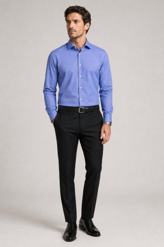 Camicia no stiro Ingram Regular INGRAM-68910-INMED-IRN-ML-XT-03-PE26