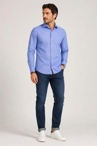 Camicia no stiro Ingram Regular INGRAM-68910-INMED-IRN-ML-XT-03-PE26