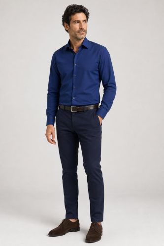 Camicia no stiro Ingram Regular INGRAM-68911-INMED-IRN-ML-XT-07
