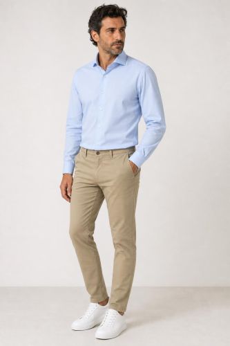 Camicia no stiro Ingram Regular INGRAM-68911-INMED-IRN-ML-XT-10