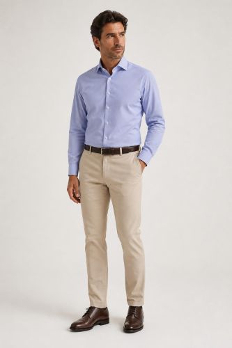 Camicia no stiro Ingram Regular INGRAM-68918-INMED-IRN-ML-XT-05