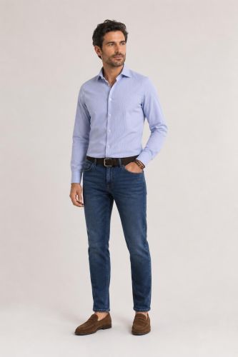 Camicia no stiro Ingram Regular INGRAM-68918-INMED-IRN-ML-XT-05