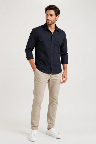 Camicia no stiro Seidensticker Regular KE-SEIDENSTICKER-01547444-19