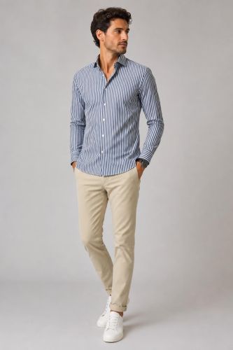 Camicia no stiro Seidensticker Slim KE-SEIDENSTICKER-01643550-78