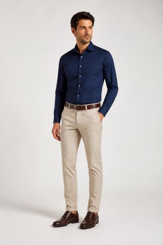 Camicia no stiro Seidensticker Slim KE-SEIDENSTICKER-01665477-19