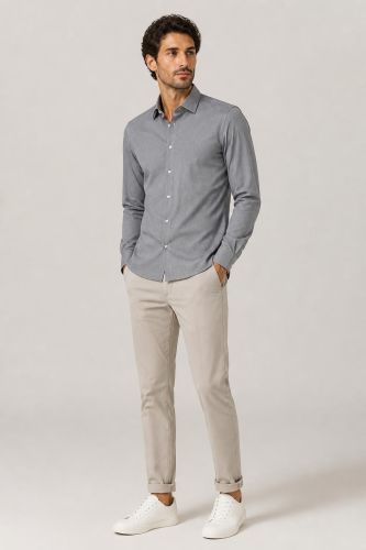 Camicia no stiro Seidensticker Slim KE-SEIDENSTICKER-01666250-37