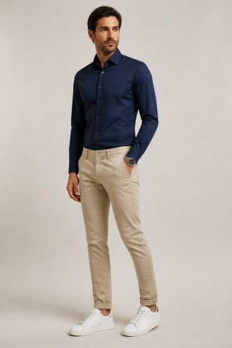 Camicia no stiro Seidensticker Slim KE-SEIDENSTICKER-01675198-19